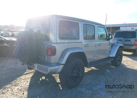 2021 Jeep Wrangler Unlimited High Altitude 4X4 из США, поврежденный, VIN 1C4HJXEGXMW746005